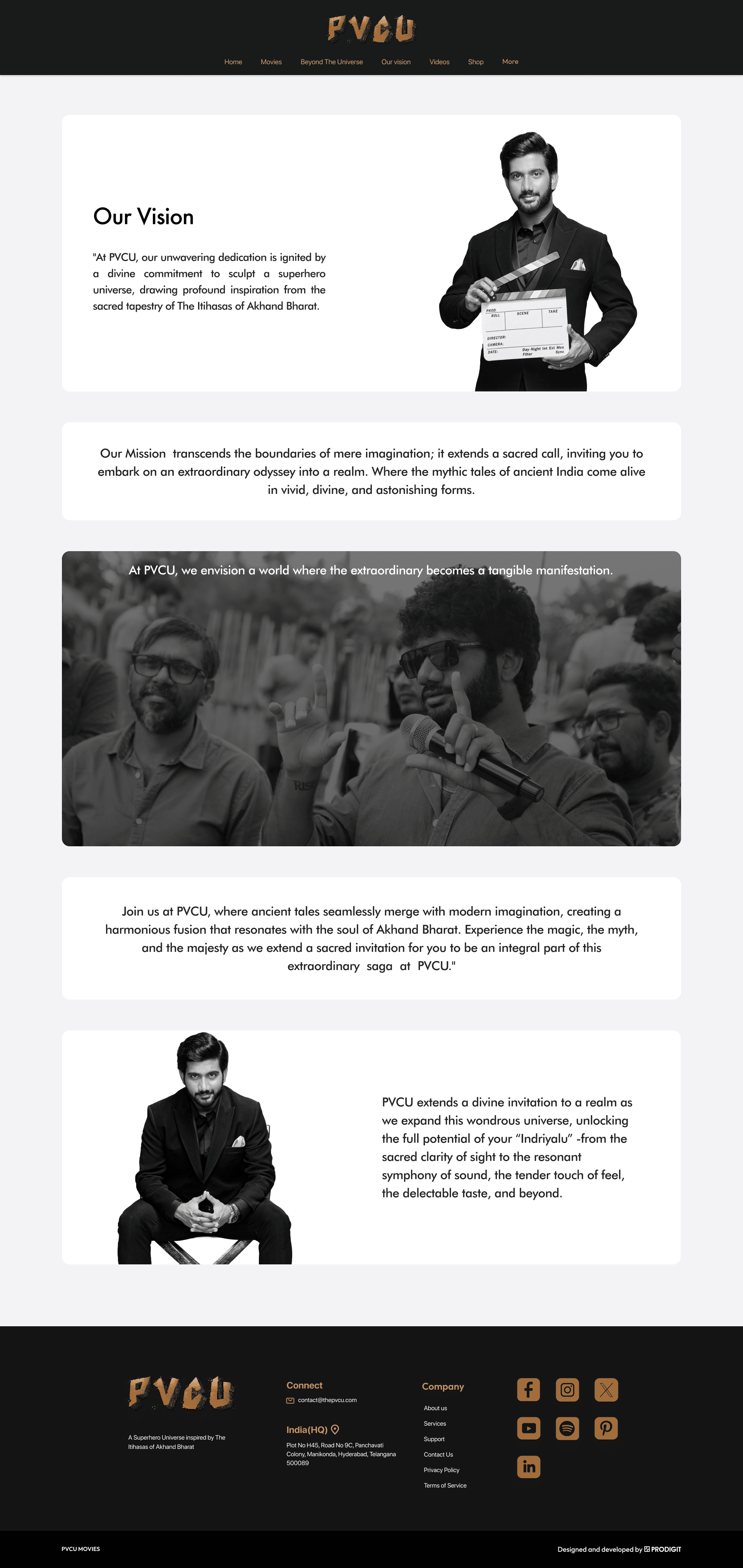 Our Vision — web